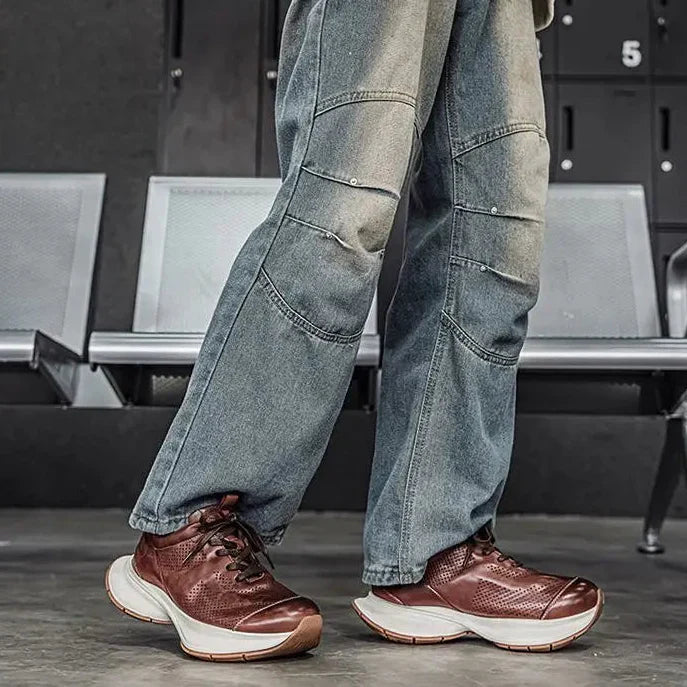 Nexus Leather Sneakers