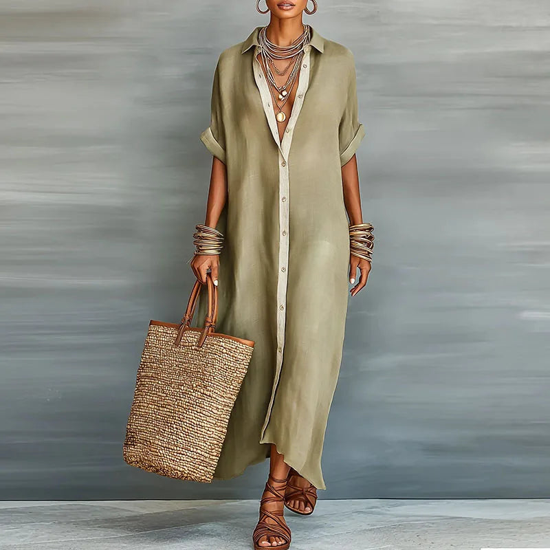 Women's Linen Long Sundress