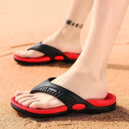 Men's Comfort Sandals Arched Footbed Contour Brown