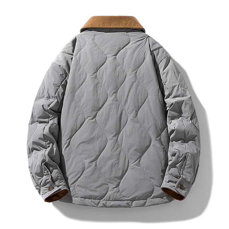 American Retro Quilted Jacket becomes: Retro Quilted Jacket