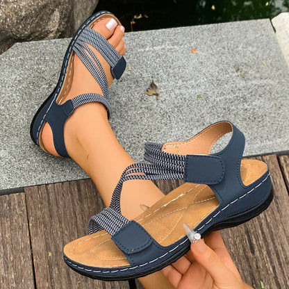 Women's Orthopedic Sandals Arch Support Adjustable Strap