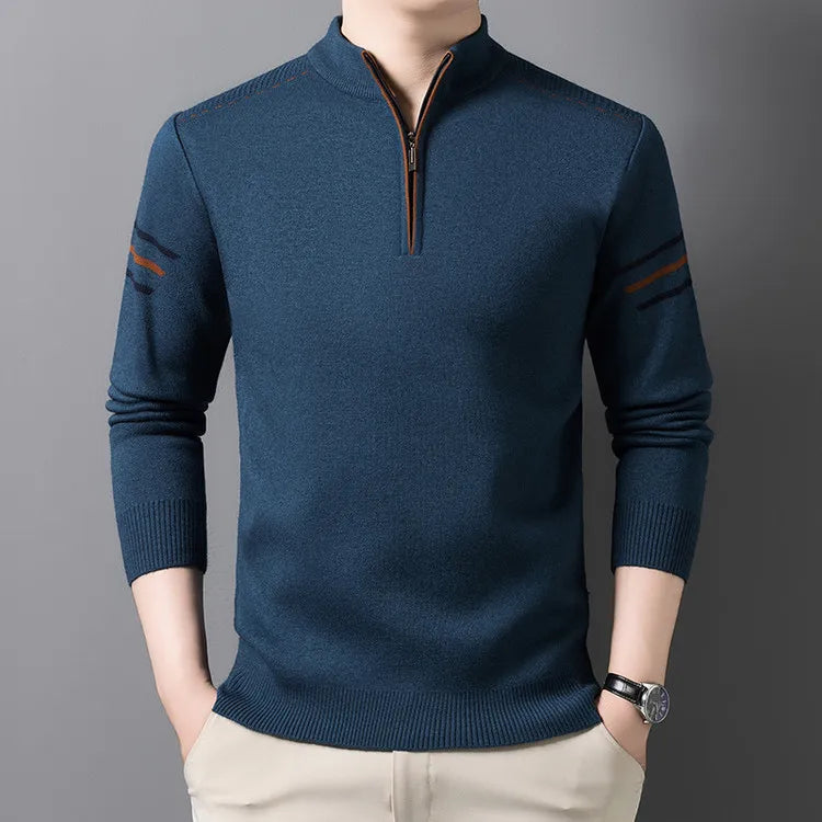 Men's Quarter Zip Sweater