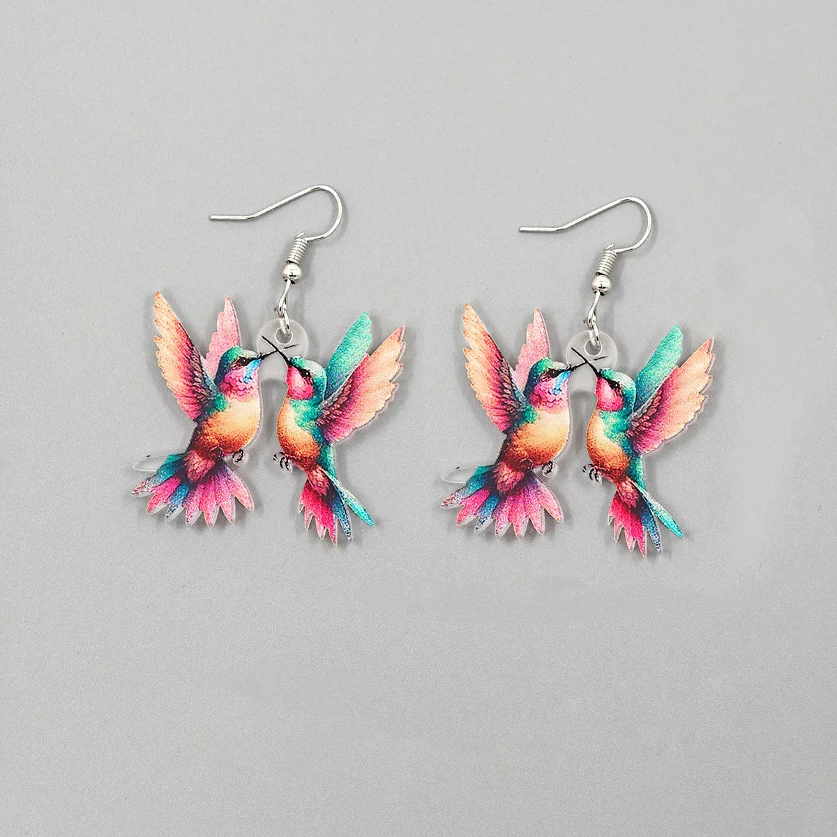 Prism Hummingbird Drop Earrings