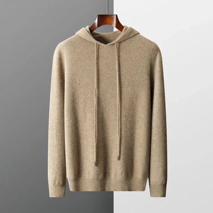 Men's Pullover Hoodie Drawstring Design