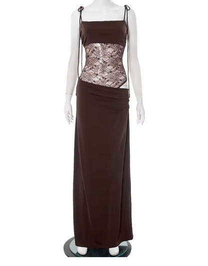 Women's Maxi Dress Streamlined Silhouette