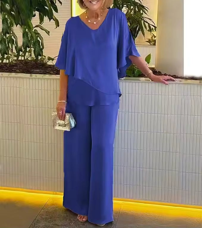 Women's Loose And Pants Set