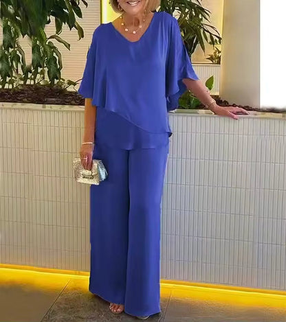 Women's Loose And Pants Set