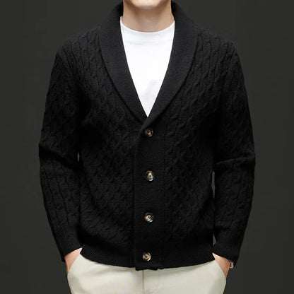 Finnegan Wool Blend Cardigan - Jack Hafford