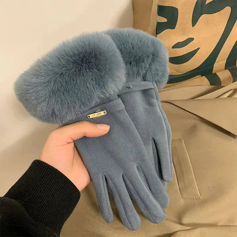 "Esta" Fur Gloves Caliboot