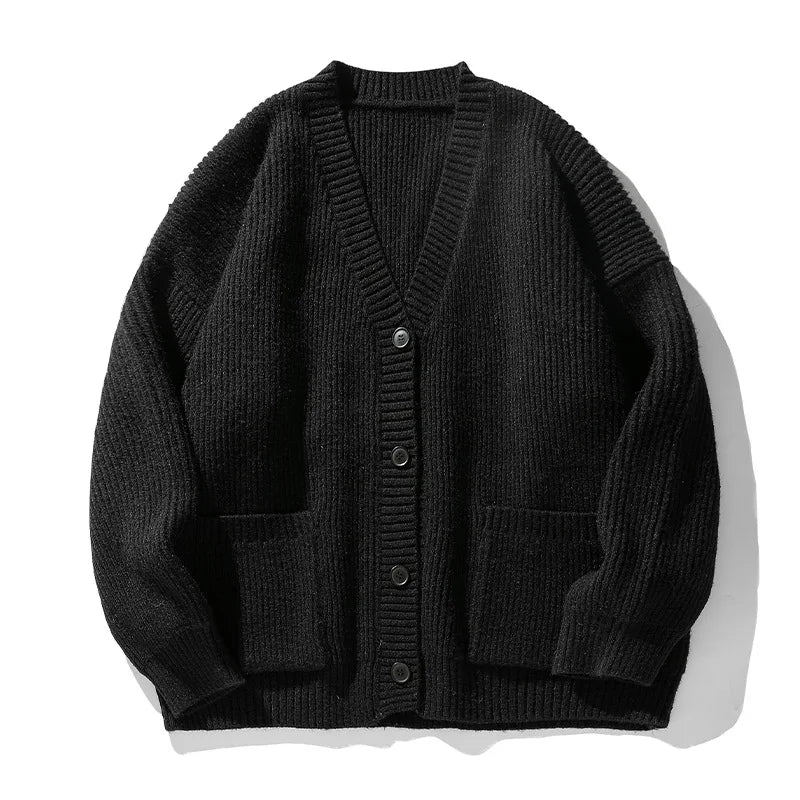 Lo-Fi Oversized Knit Cardigan - Jack Hafford