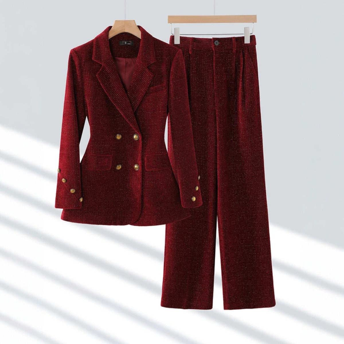 Women's Corduroy Two Piece Suit