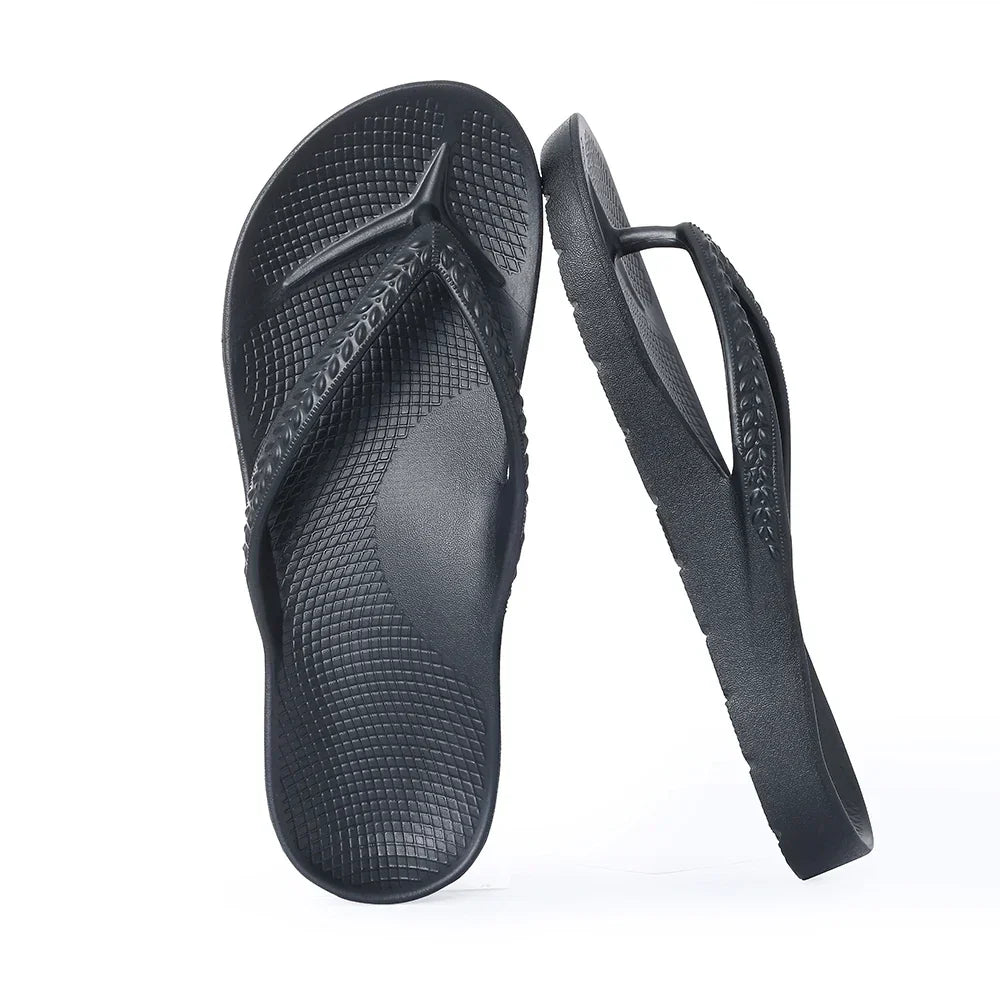 Comfort Slide Sandals Arched Footbed For Men Women Plantar Fasciitis