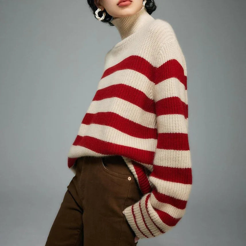 Women's Turtleneck Sweater Knit