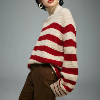 Women's Turtleneck Sweater Knit