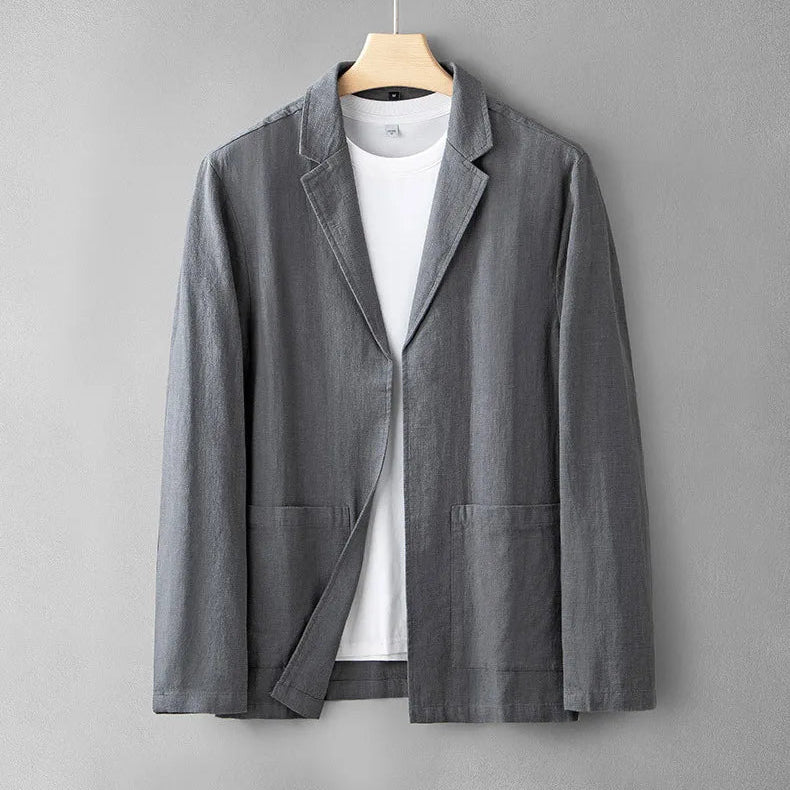 Aldric Men's Linen Formal Blazer
