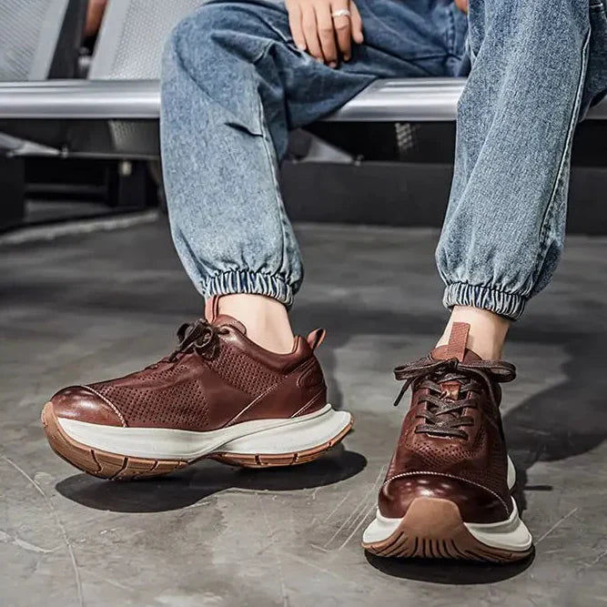 Nexus Leather Sneakers