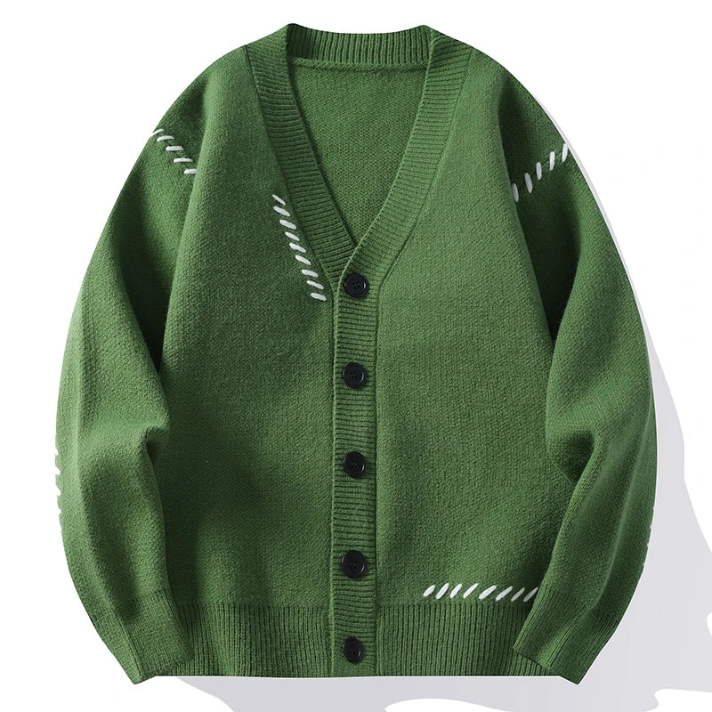 Cotton Driftwood Cardigan Sweater