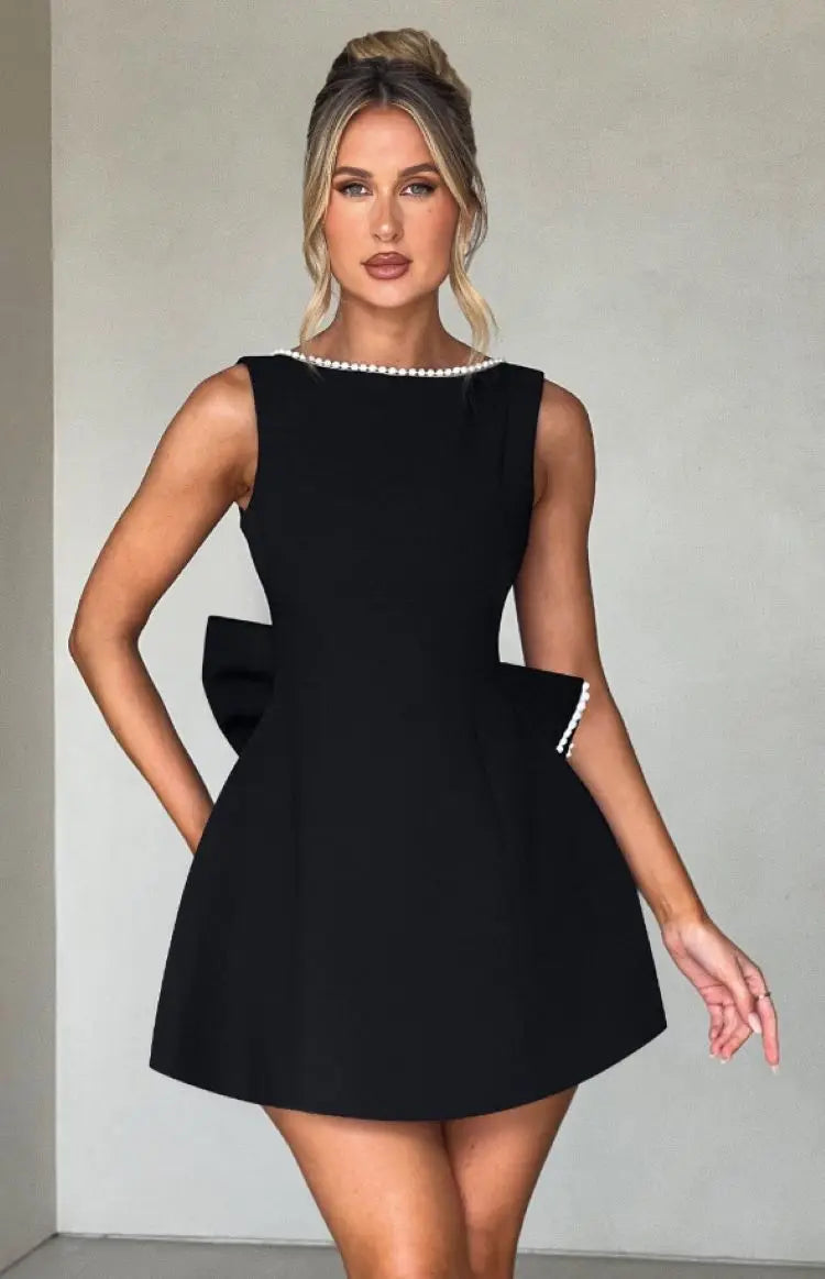 Women's Mini Dress Elegant Flattering Silhouette