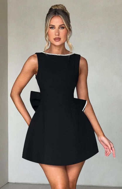 Women's Mini Dress Elegant Flattering Silhouette
