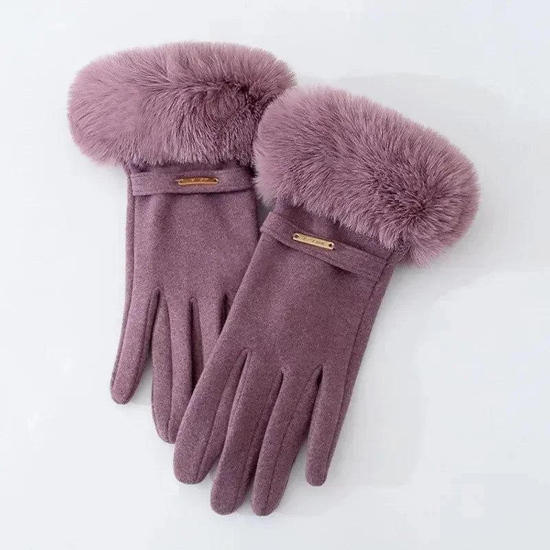 "Esta" Fur Gloves Caliboot