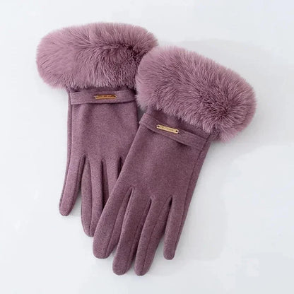 "Esta" Fur Gloves Caliboot
