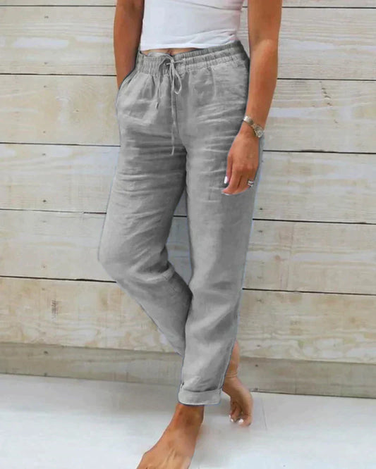 Women's Linen Casual Pants