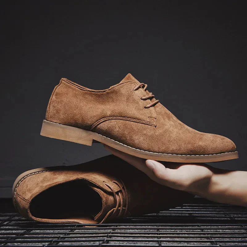 Men's Business Shoes Leather Comfortable Black