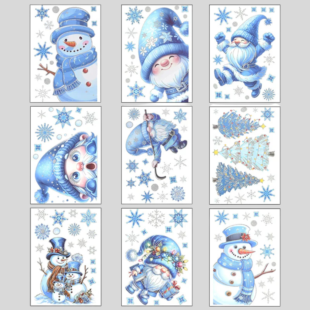 Window Wall Sticker Set