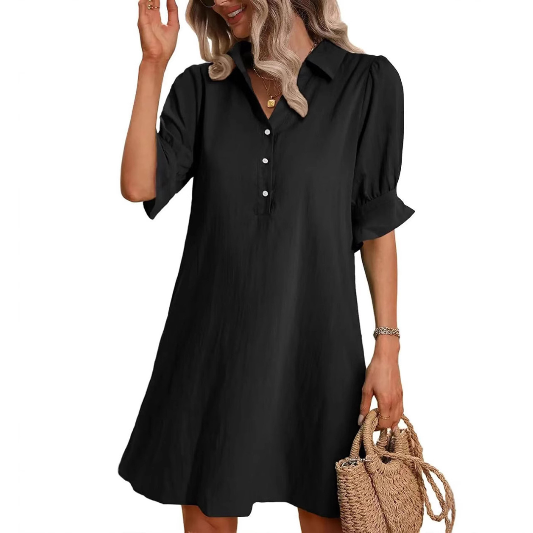 Women's Collared Dress Shirt