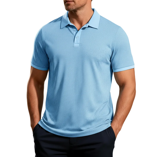 Men's Waffle Collar Shirt