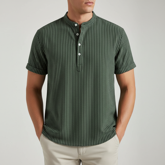 Hampton Men's Linen Button Up Shirt