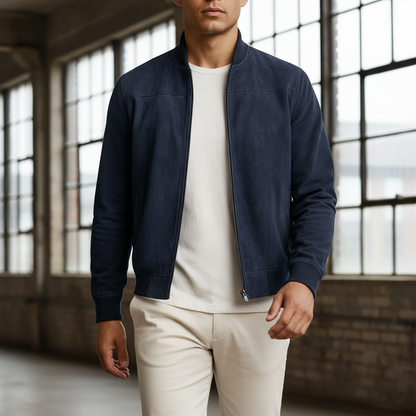 Castello Men's Classic Flight Jacket