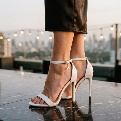 Women's High Heel Ankle Strap Sandals