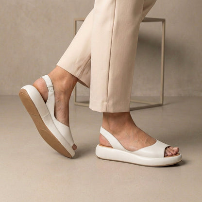 Women's Comfort Sandals Peep-Toe Slingback Cushioned Support