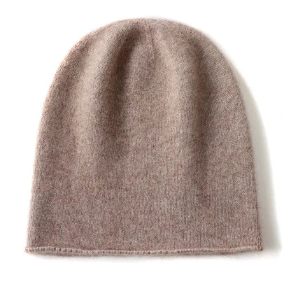 Chic Women's Cashmere Blend Slouch Beanie: Soft, Warm, Fashionable Winter Hat