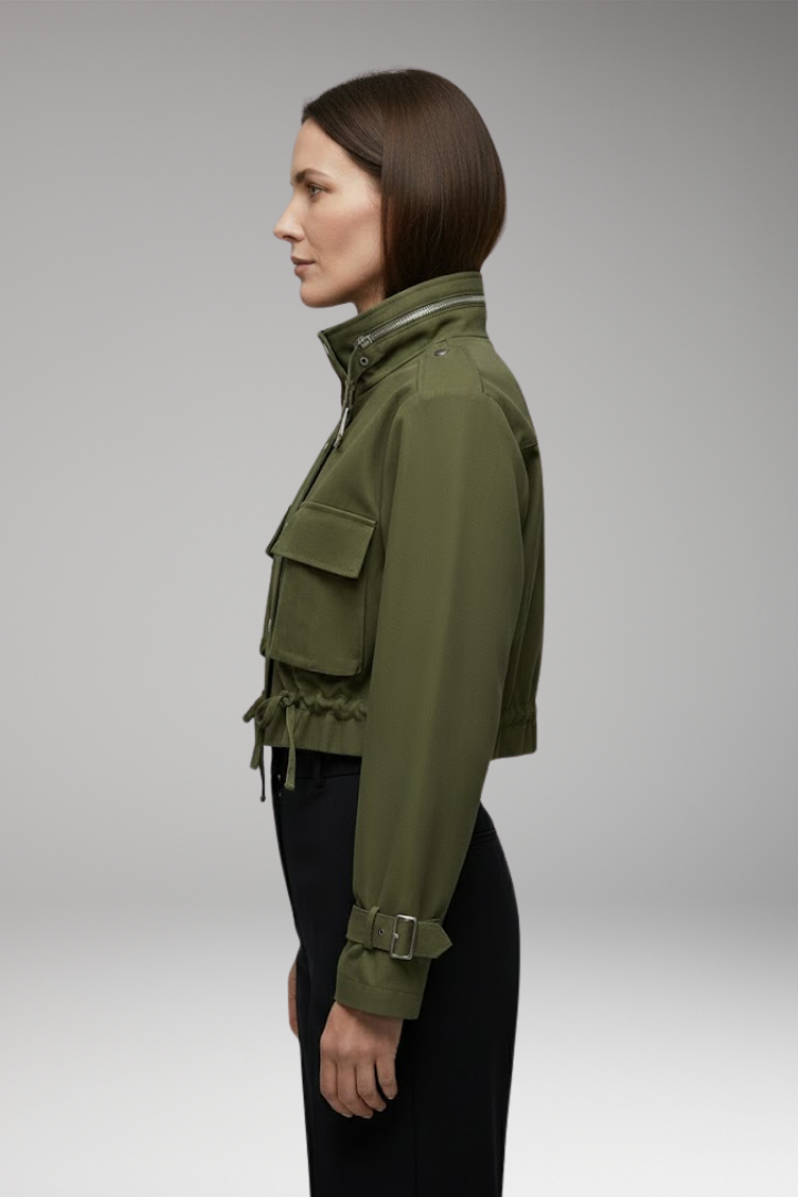 Women's Long Sleeve Flight Jacket