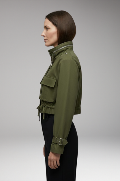 Women's Long Sleeve Flight Jacket