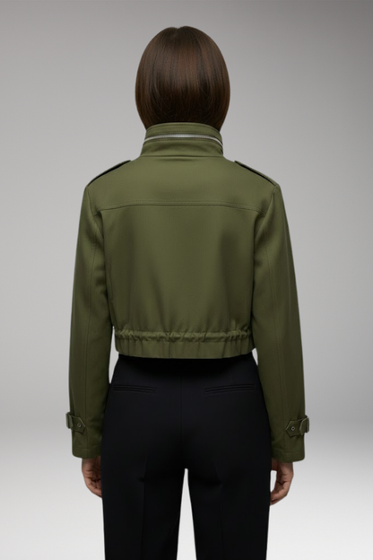 Women's Long Sleeve Flight Jacket
