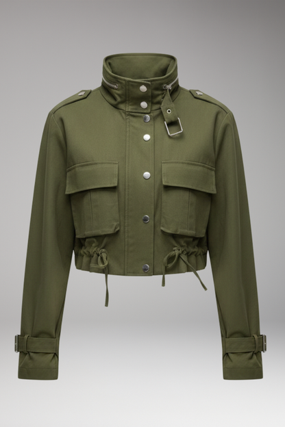 Women's Long Sleeve Bomber Jacket