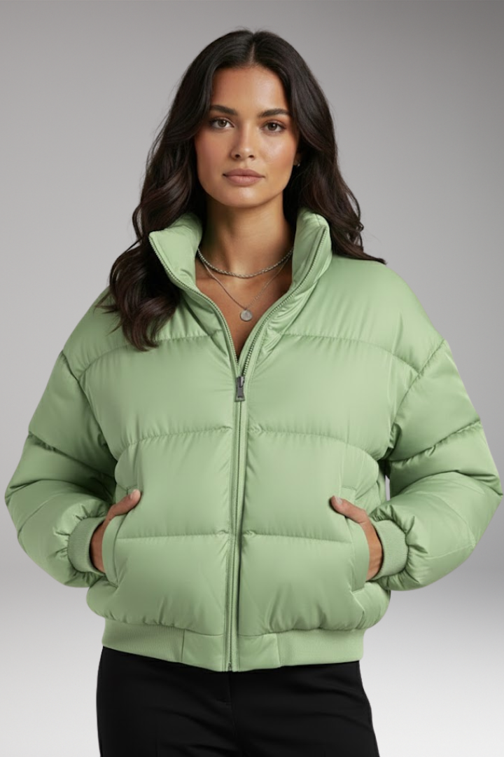 Women's Flight Jacket Detachable Hood