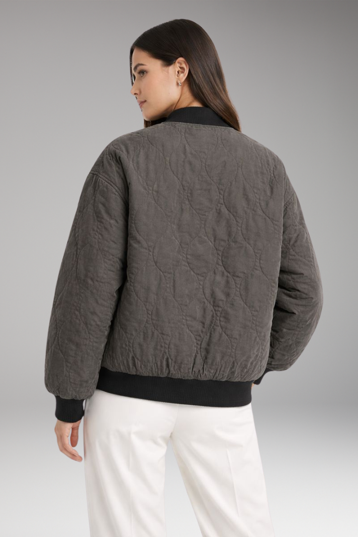 Women's Flight Jacket Oversized Woven