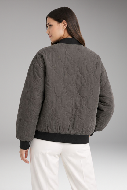 Women's Flight Jacket Oversized Woven