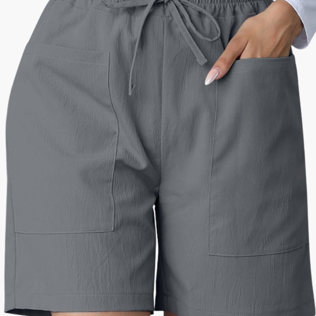 Women's Wide Leg Shorts High Waisted with Pockets