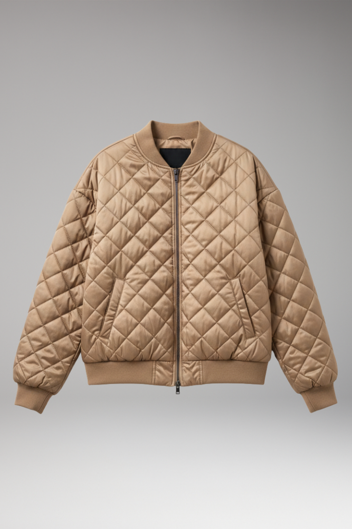 Women's Padded Jacket With Pockets