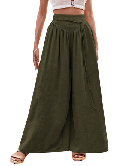 Women's High Waist Palazzo Pants Casual Style