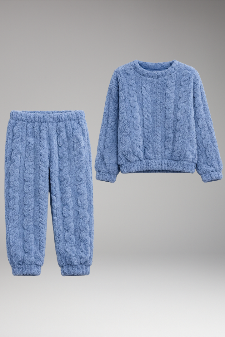 Women's Pyjama Set Round Neck Cotton