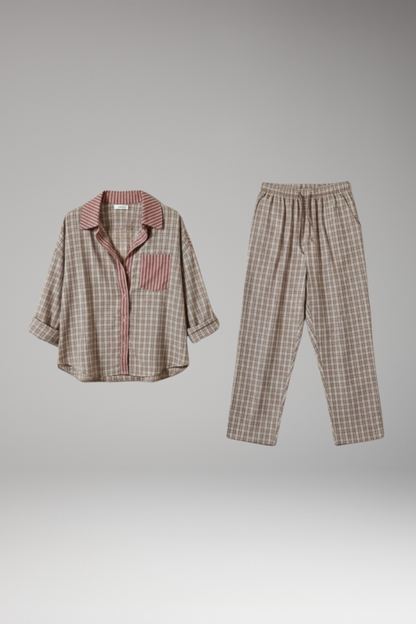 Women's Checked Flannel Pyjama