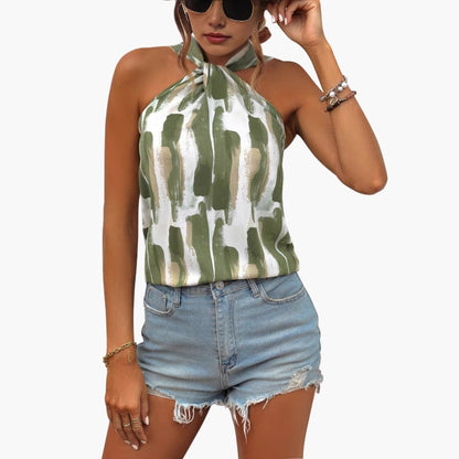 Women's Sleeveless Knot Lightweight