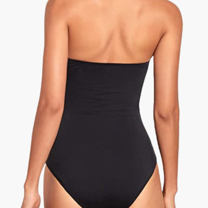 Women's Strapless Swimsuit Smoothing One Piece