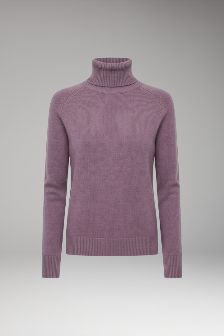 Women's Turtleneck Sweater Long Sleeves
